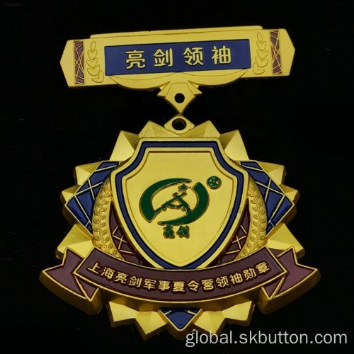 Custom Badges medals made to order personalised enamel badges Manufactory